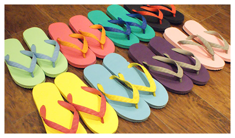 純国産ものづくりの精神がつまった九十九のこだわりビーチサンダル